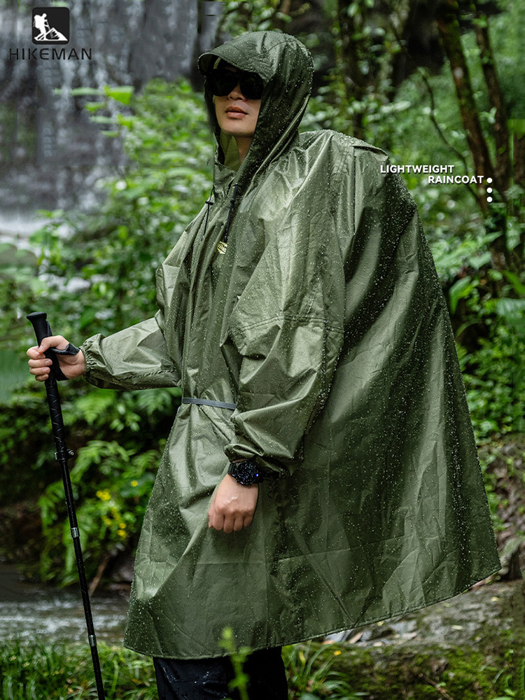 معطف مطر خفيف الوزن بسحاب مصنو - مراجعة Rain Cover Backpack وسعره