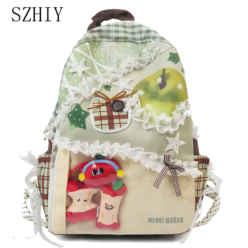 حقيبة ظهر ملونة لطالبات الجامع - مراجعة Canvas Backpack Casual وسعره