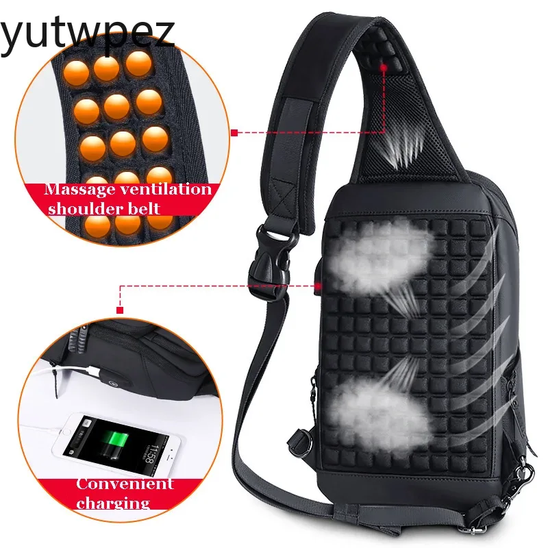 حقيبة صدر رياضية للرحلات الخار - مراجعة Hiking Backpack Waterproof وسعره
