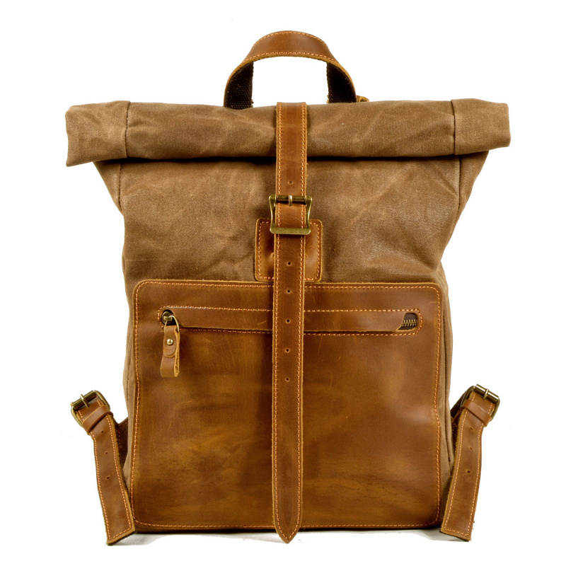حقيبة ظهر جديدة بسيطة وعصرية م - مراجعة Canvas Backpack Casual وسعره