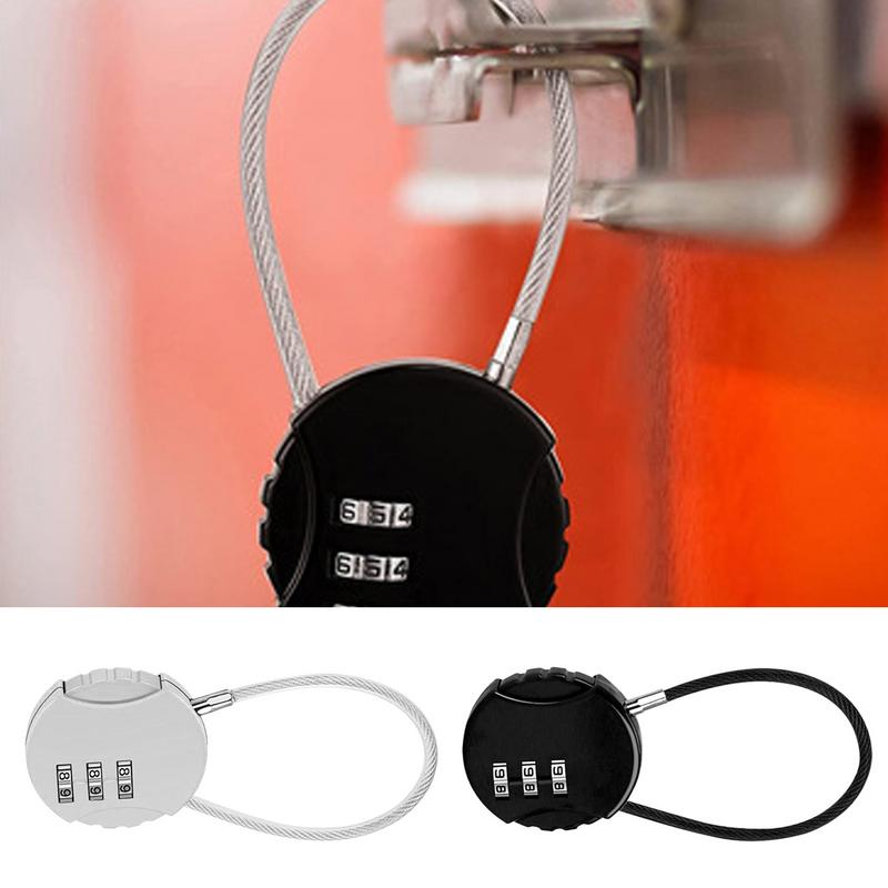 قفل كومبو للأمتعة على شكل دائر - مراجعة Backpack Lock Combo وسعره
