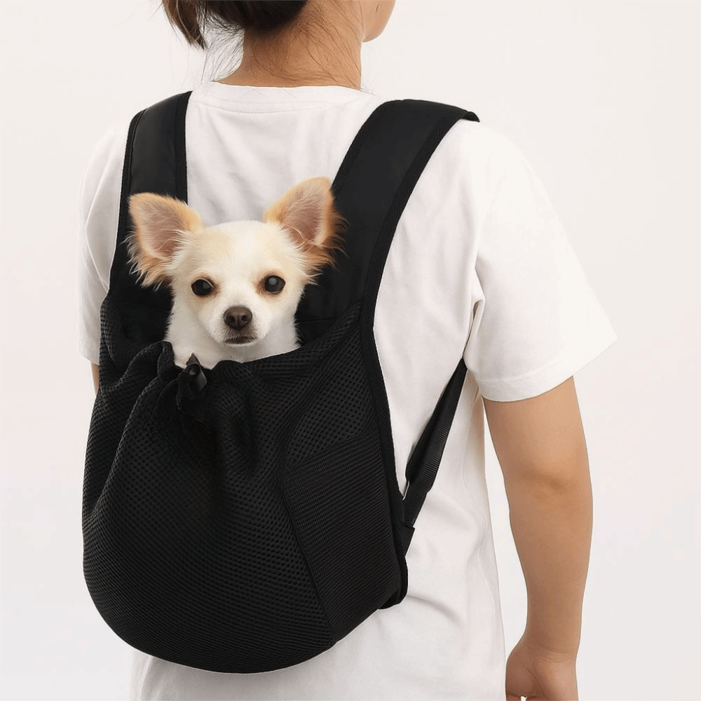 حقيبة صدر وكتف محمولة للحيوانا - مراجعة Foldable Backpack Small وسعره