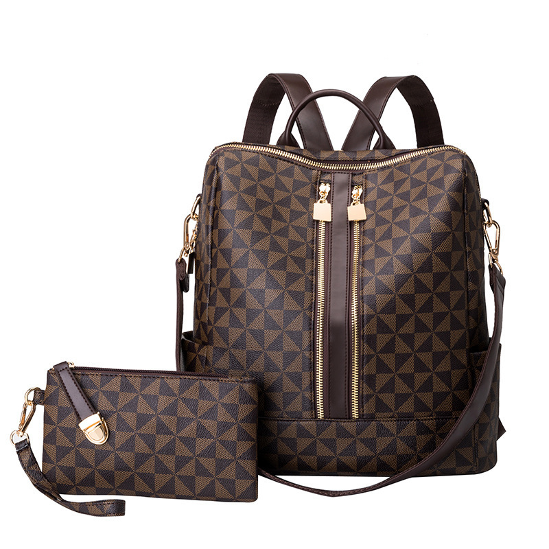 مجموعة حقيبة ظهر وحقائب يد مكو - مراجعة Leather Backpack Vintage وسعره