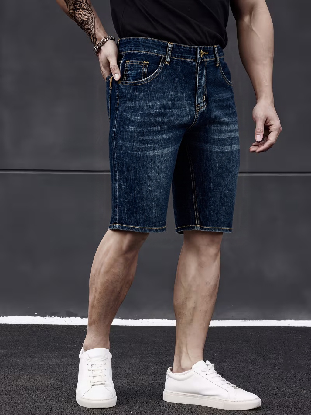 شورت جينز رجالي كلاسيكي ضيق مو - مراجعة Levis Jeans 501 وسعره