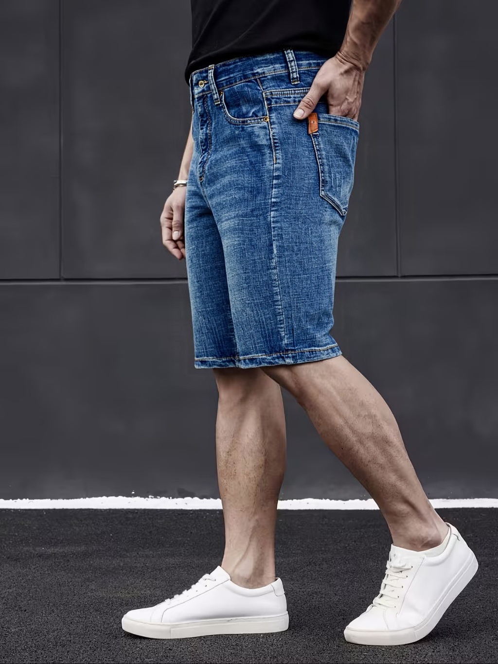 شورت جينز رجالي كلاسيكي ضيق مو - مراجعة Levis Jeans 501 وسعره